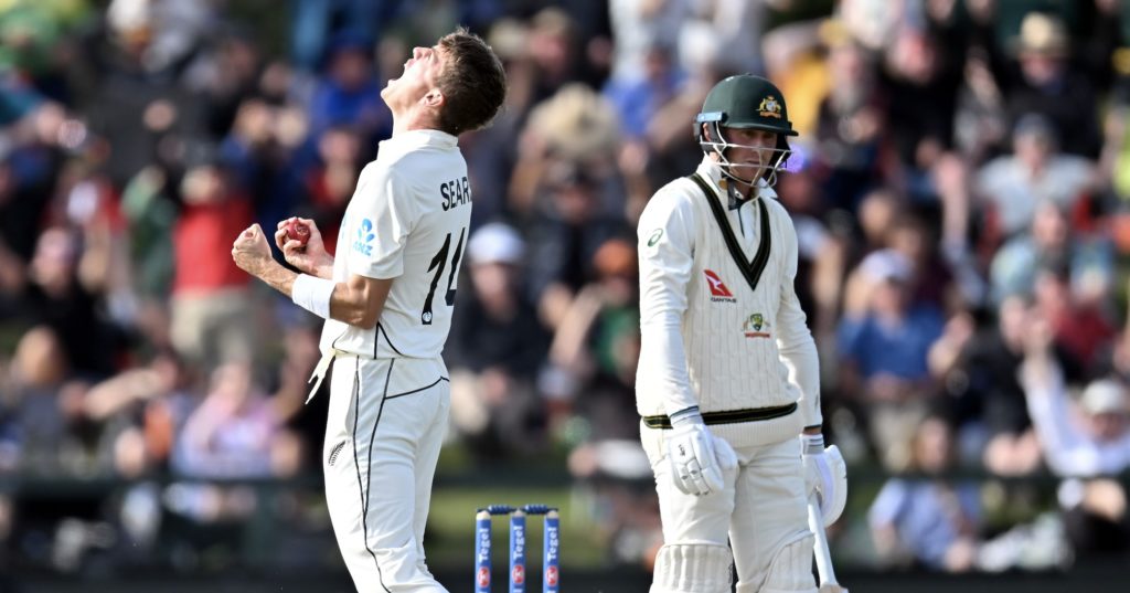 Ben Sears, Marnus Labuschagne 10 Mar 2024 Kai Schwoerer Getty Images