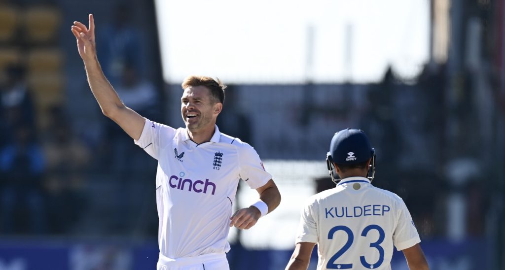 James Anderson 700 wicket Gareth Copley Getty Images