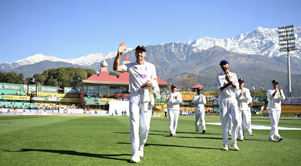 James Anderson 700th waves Gareth Copley Getty Images