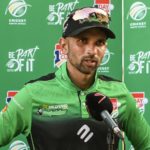 Keshav Maharaj Dolphins 13 Mar 2024 Darren Stewart Gallo Images