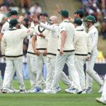 Nathan Lyon Rachin Ravindra 3 Mar 2024 Hagen Hopkins Getty Images