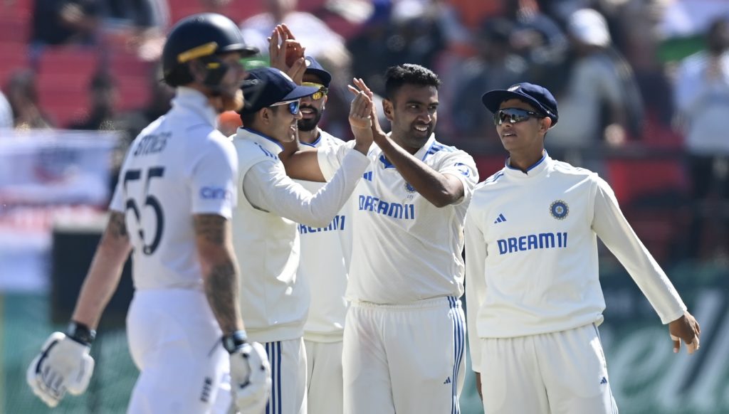 Ravichandran Ashwin 9 Mar 2024 Gareth Copley Getty Images