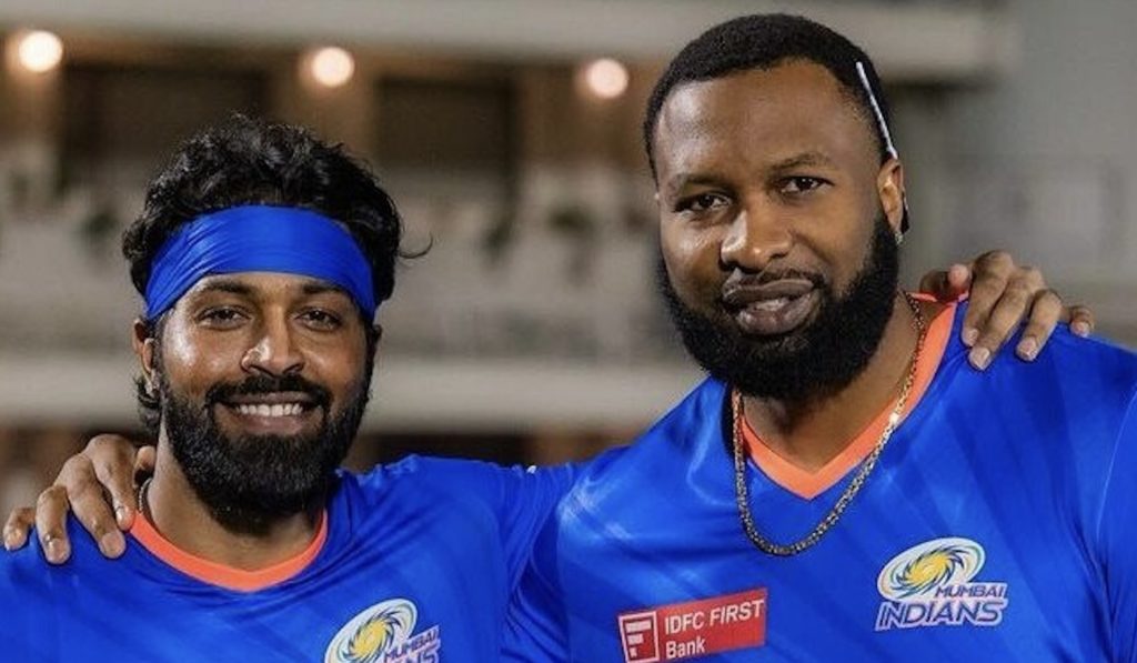 Hardik Pandya Kieron Pollard