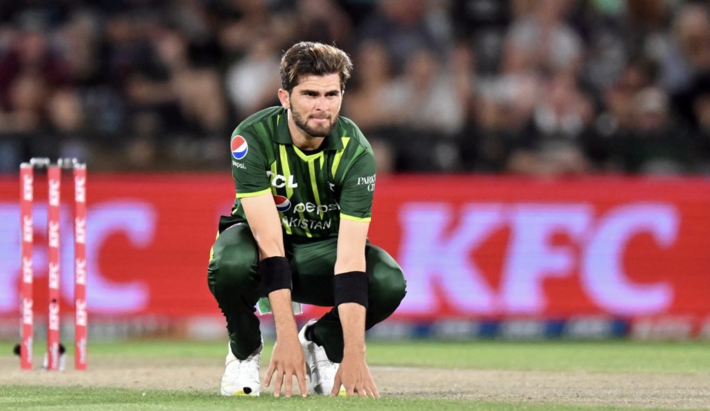 Shaheen Shah Afridi 19 Jan 2024 Kai Schwoerer Getty Images