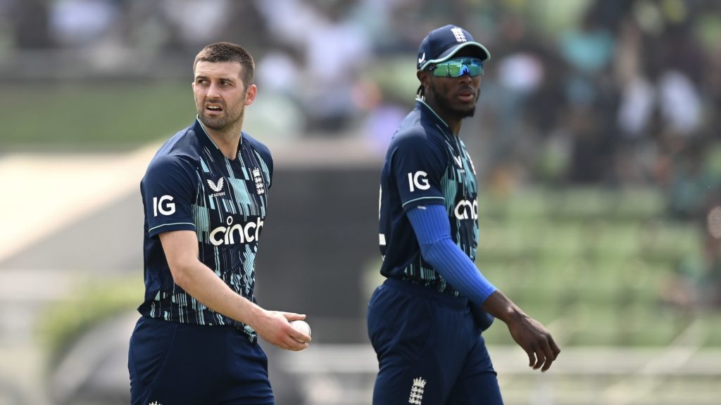 Mark Wood Jofra Archer March 2023 Gareth Copley Getty Images
