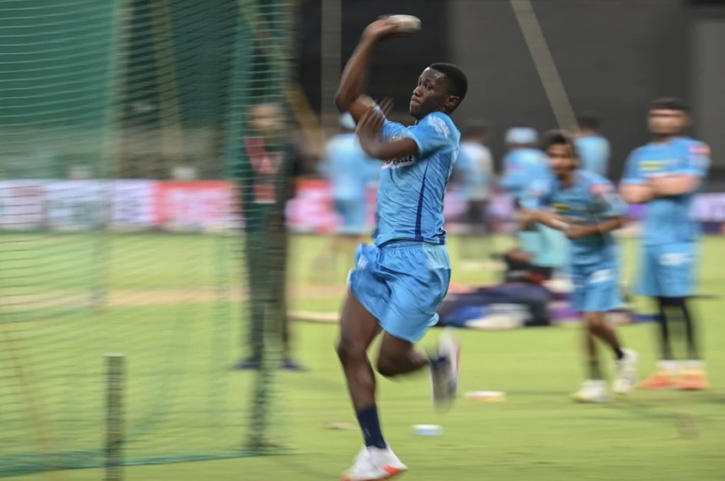 Shamar Joseph IPL nets 2024