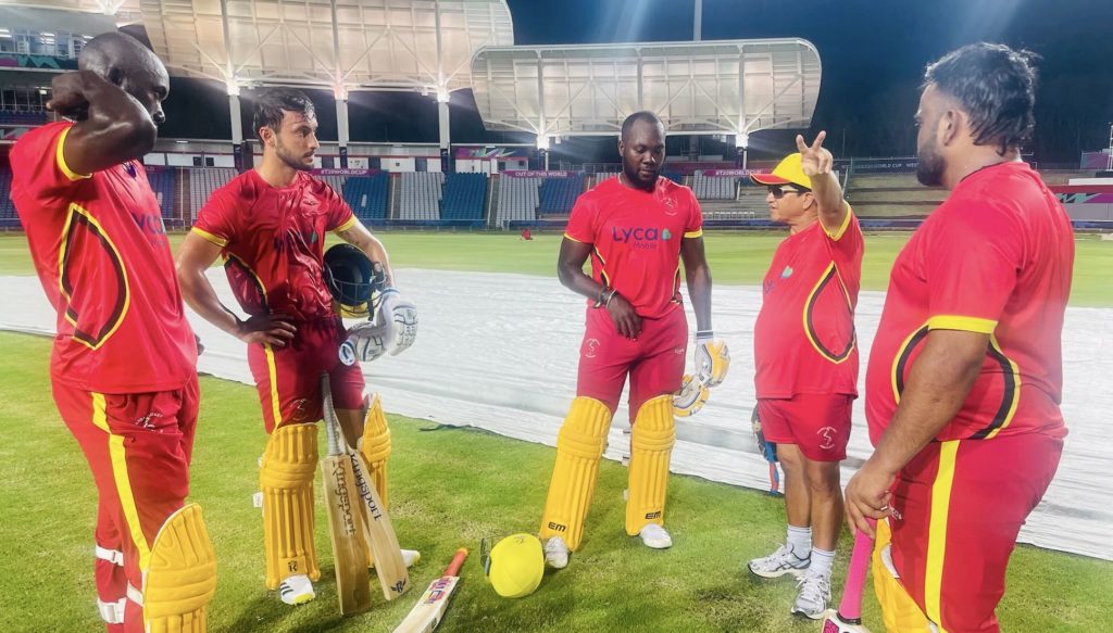 Uganda cricket training 17 May 2024