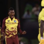 Akeal Hosein WI 8 June ICC Getty Images