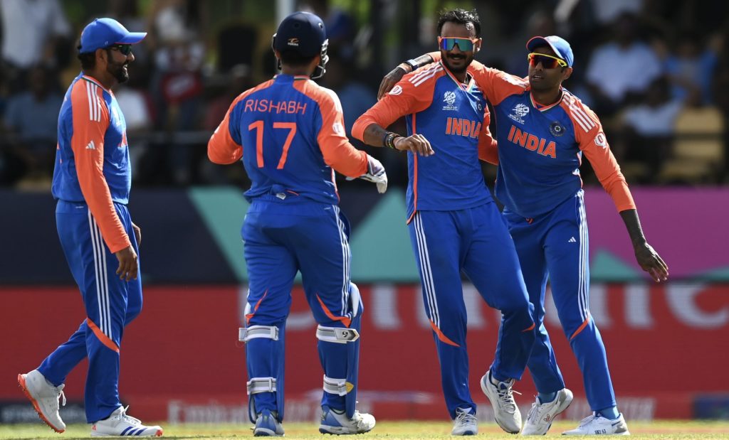 Axar Patel 27 June 2024 Gareth Copley Getty Images
