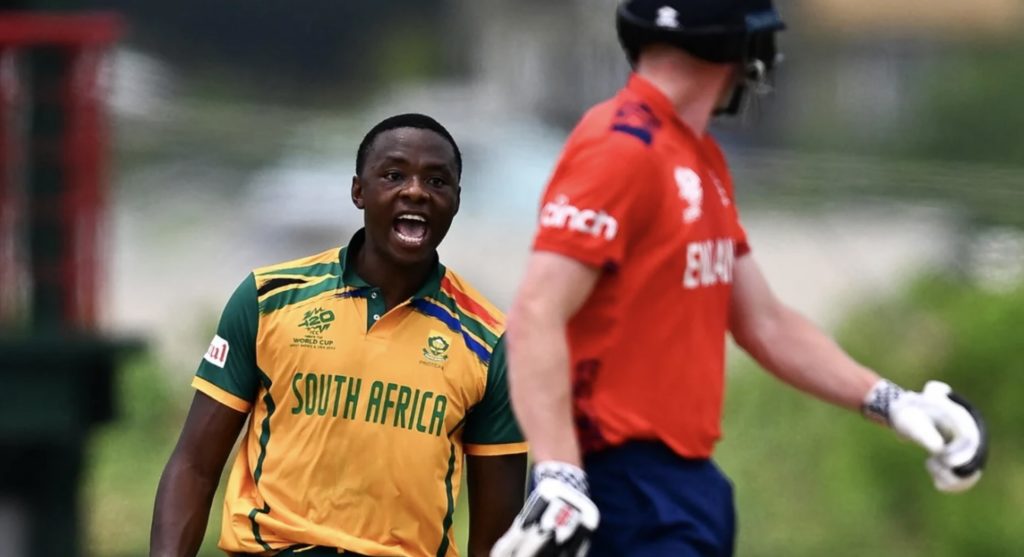 Kagiso Rabada Liam Livingstone ICC Getty Images