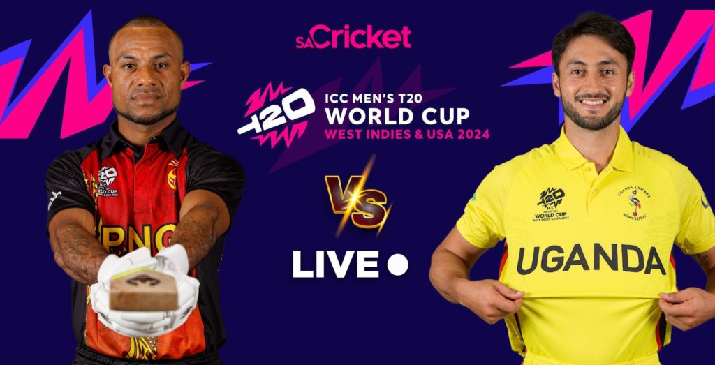 RECAP: PNG vs Uganda (T20 World Cup)