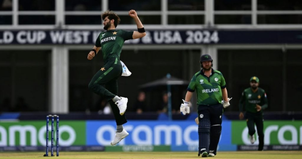 Shaheen Shah Afridi Andy Balbirnie 16 June 2024