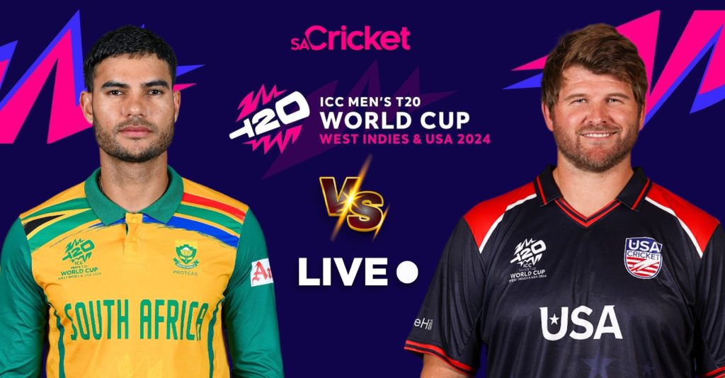 RECAP: Proteas vs USA (T20 World Cup)