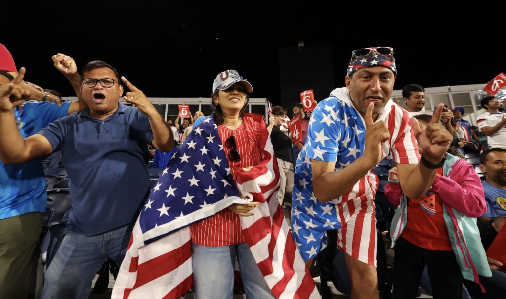USA cricket fans 1 June 2024 Robert Cianflone