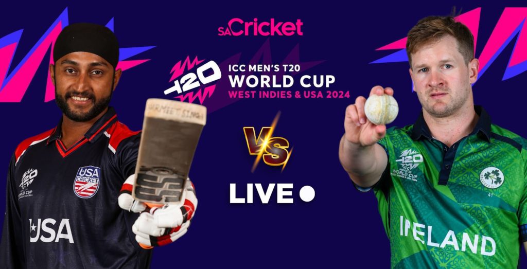 RECAP: USA vs Ireland (T20 World Cup)