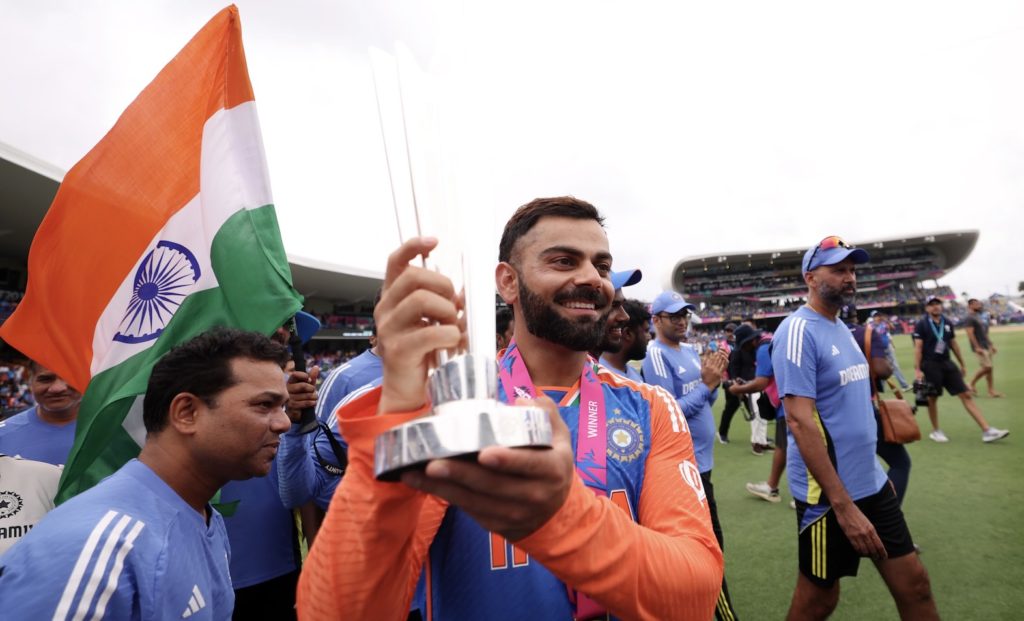 Virat Kohli 29 June 2024 Robert Cianflone Getty Images