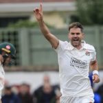 James Anderson George Franks Lancashire