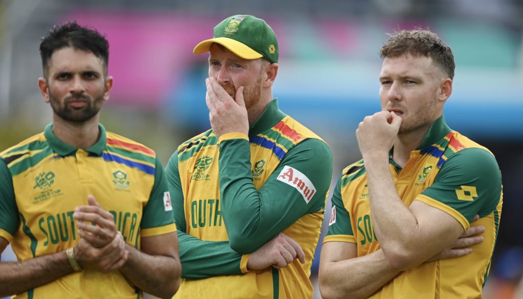Proteas dejected final 29 June 2024 Gareth Copley Getty Images