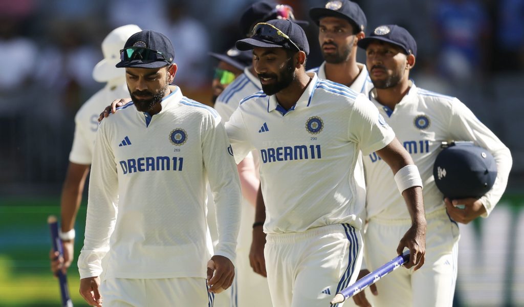 Jasprit Bumrah Virat Kohli 25 Nov 2024 Robert Cianflone Getty Images
