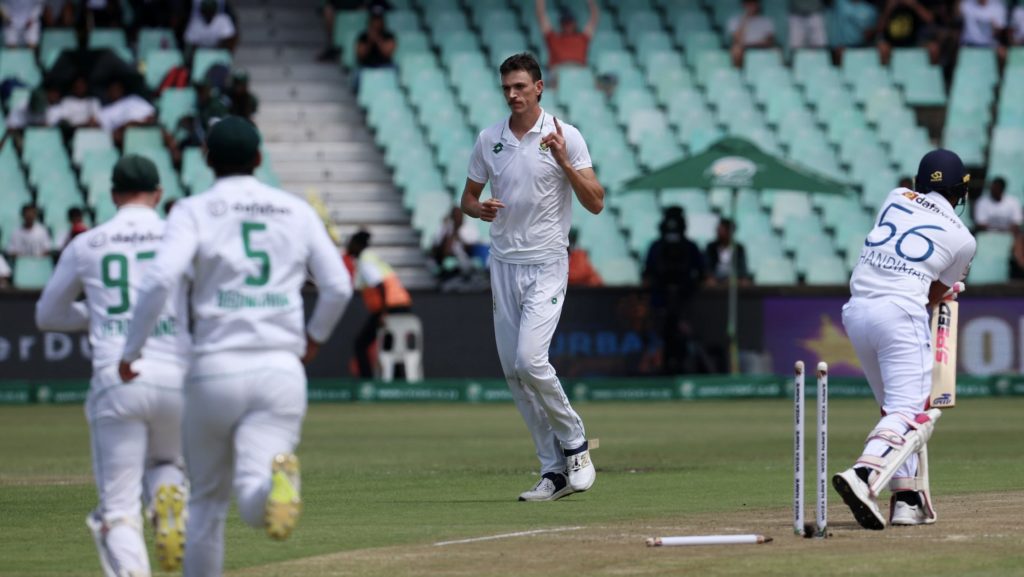 Marco Jansen Dinesh Chandimal 27 Nov 2024 Muzi Ntombela BackpagePix