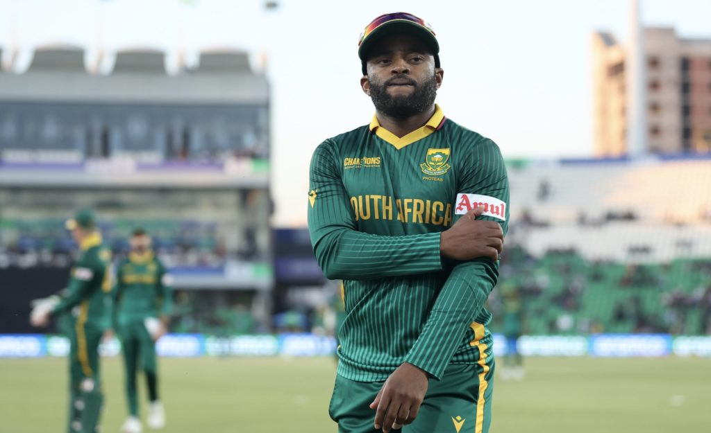 Temba Bavuma 5 Mar 2025 Matthew Lewis ICC via Getty Images