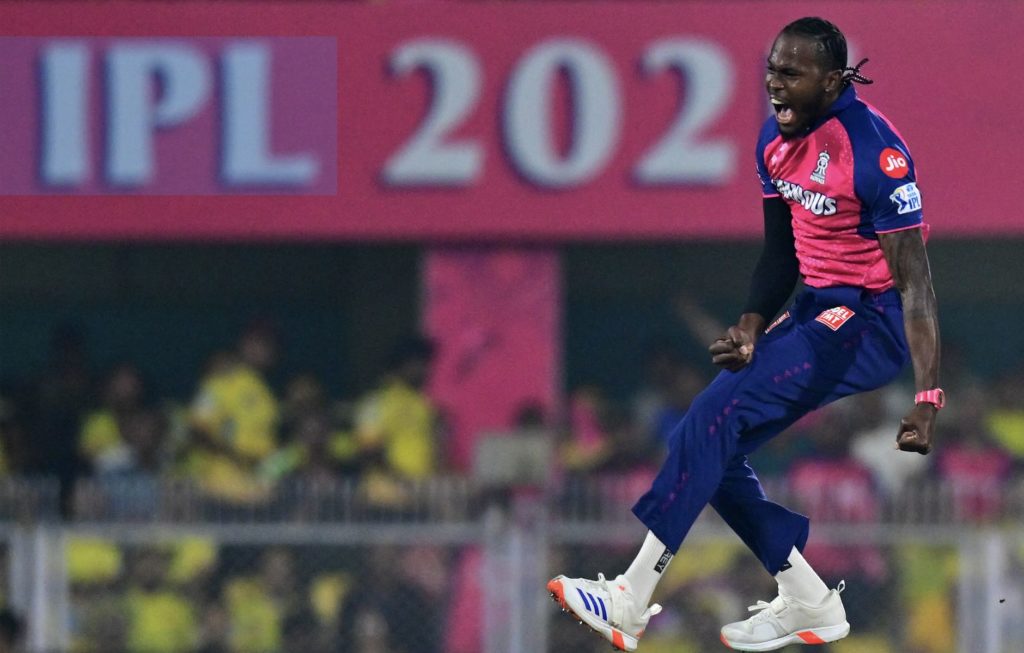 Jofra Archer 30 Mar 2025 Biju Boro:AFP via Getty Images