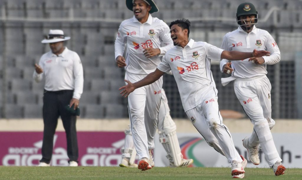Taijul Islam 21 Oct 2024 Tanvin Tamim:AFP via Getty Images