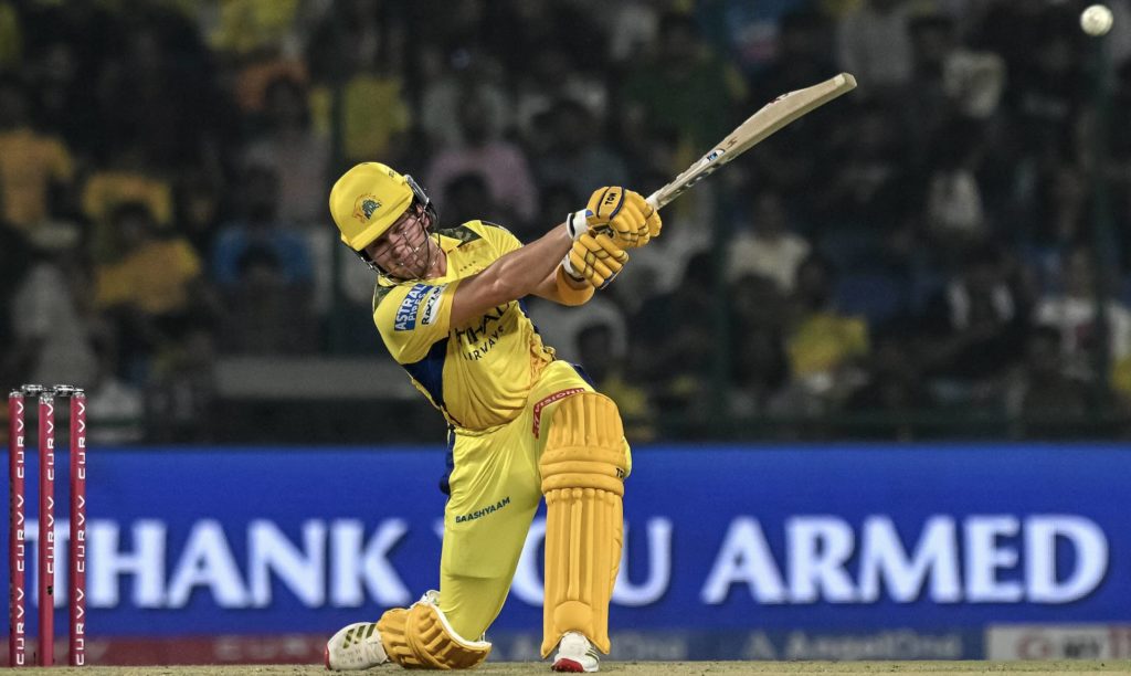 Dewald Brevis six 20 May 2025 Arun Sankar:AFP via Getty Images
