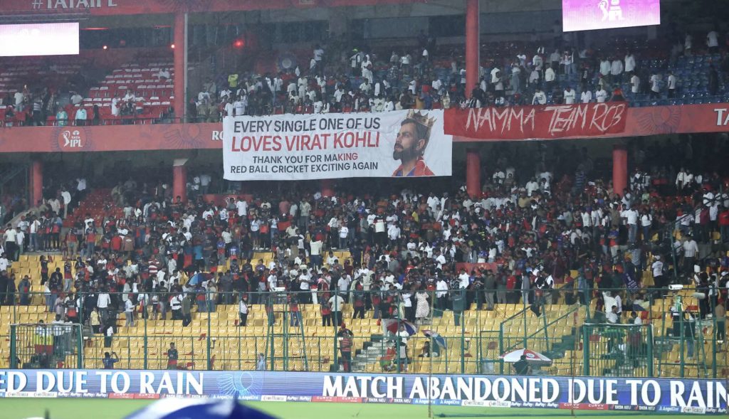 IPL crowd rain 17 May 2025 Pankaj Nangia Getty Images