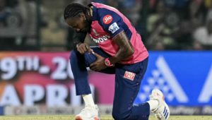 Jofra Archer 16 April 2025 Arun Sankar:AFP via Getty Images