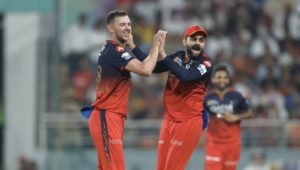 Josh Hazlewood Virat Kohli 29 May 2025 BCCI