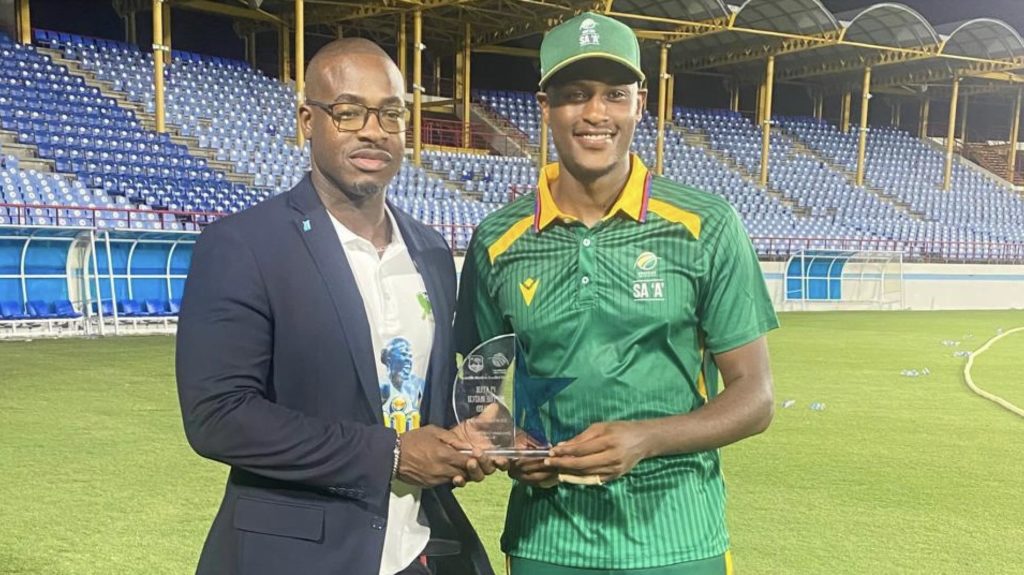 Mihlali Mpongwana 21 May 2025 @ProteasMenCSA X