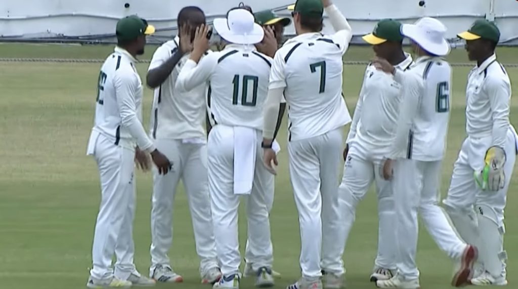 SA Emerging bowlers dominate rain-hit day