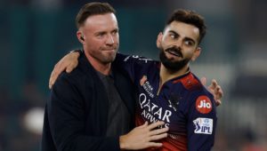 AB de Villiers Virat Kohli 3 June 2025 Pankaj Nangia Getty Images