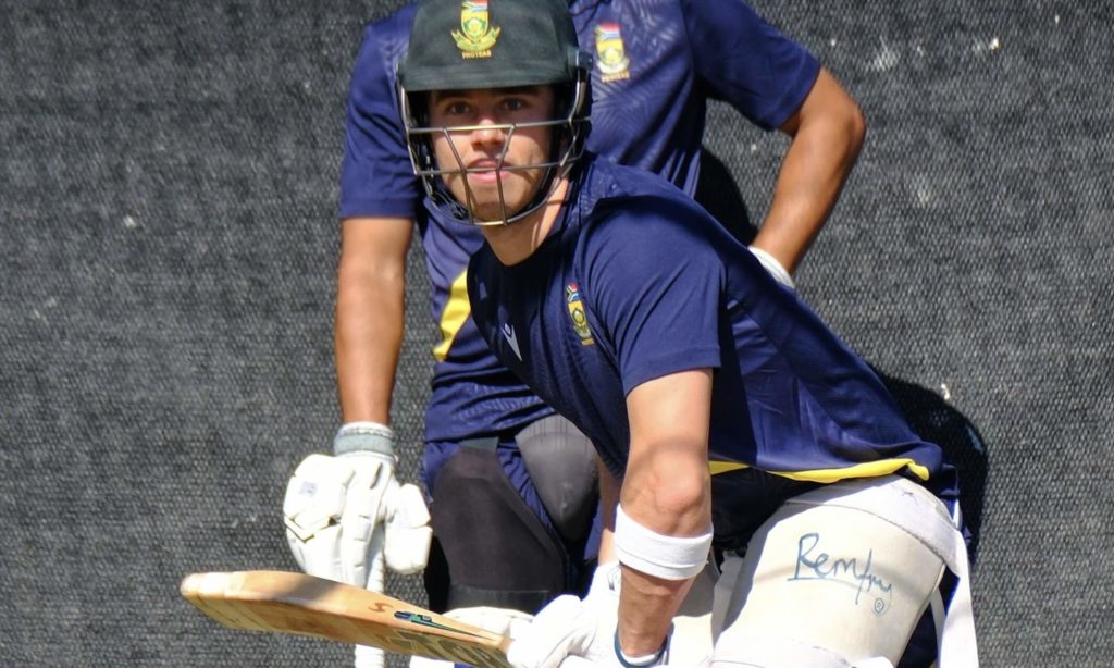 Dewald Brevis nets @ProteasMenCSA X