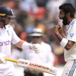 Joe Root Jasprit Bumrah 2024 Tests Stu Forster Getty Images