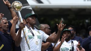 Kagiso Rabada mace 14 June 2025 Alex Davidson ICC via Getty Images