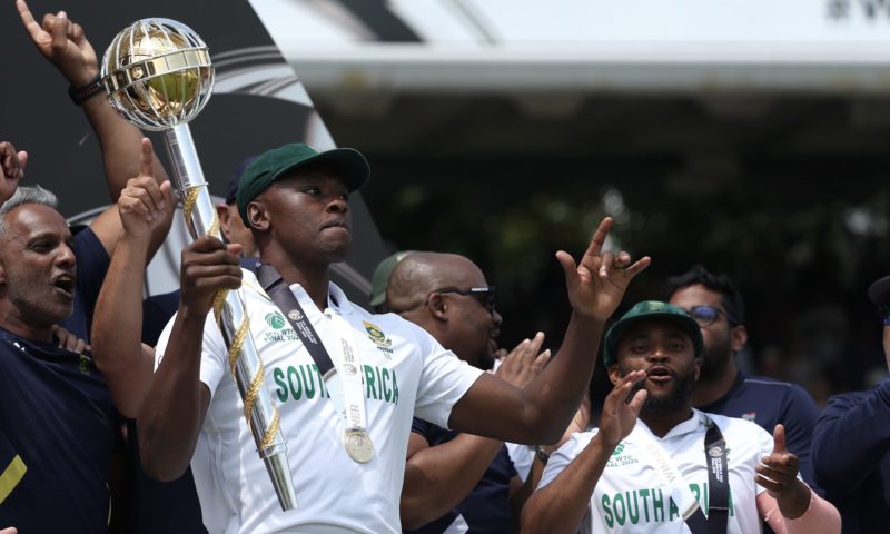 Kagiso Rabada mace 14 June 2025 Alex Davidson ICC via Getty Images