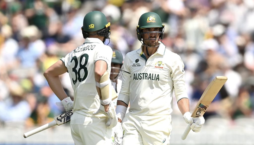 Mitchell Starc 50 13 June Gareth Copley Getty Images