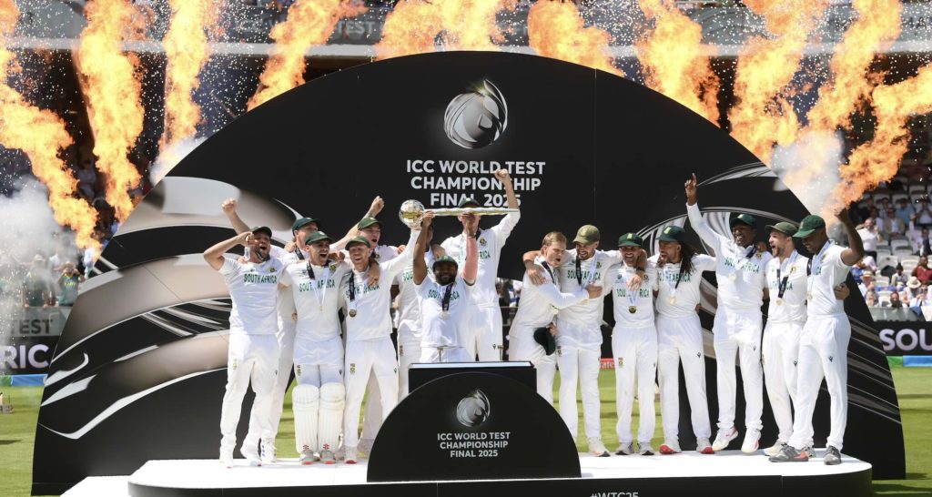 Proteas WTC Test Mace 14 June 2025