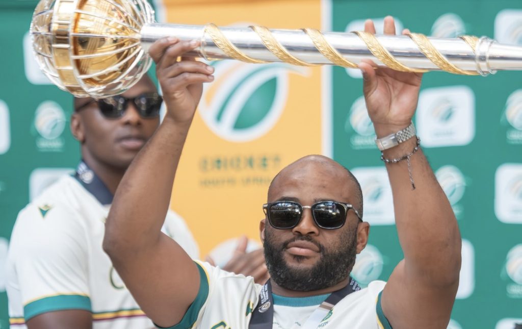 Temba Bavuma arrival 18 June 2025