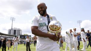 Temba Bavuma mace smiles 14 June 2025 Paul Harding Gallo Images