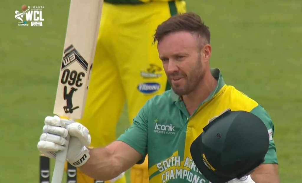 AB de Villiers WCL 27 July 2025