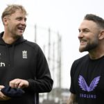 Andrew Flintoff Brendon McCullum Gareth Copley Getty Images
