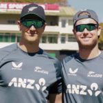 Bevon Jacobs Jimmy Neesham @BlackCaps X