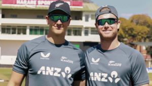 Bevon Jacobs Jimmy Neesham @BlackCaps X