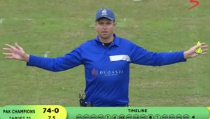 John Hastings 12 wides in an over