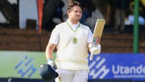 Lhuan-dre Pretorius batting Zim Cricket