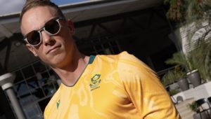 Rassie van der Dussen Proteas T20 kit 2025 @ProteasMenCSA X