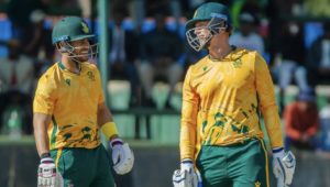 Reeza Hendricks Rassie van der Dussen 14 July 2025 Zimbabwe Cricket